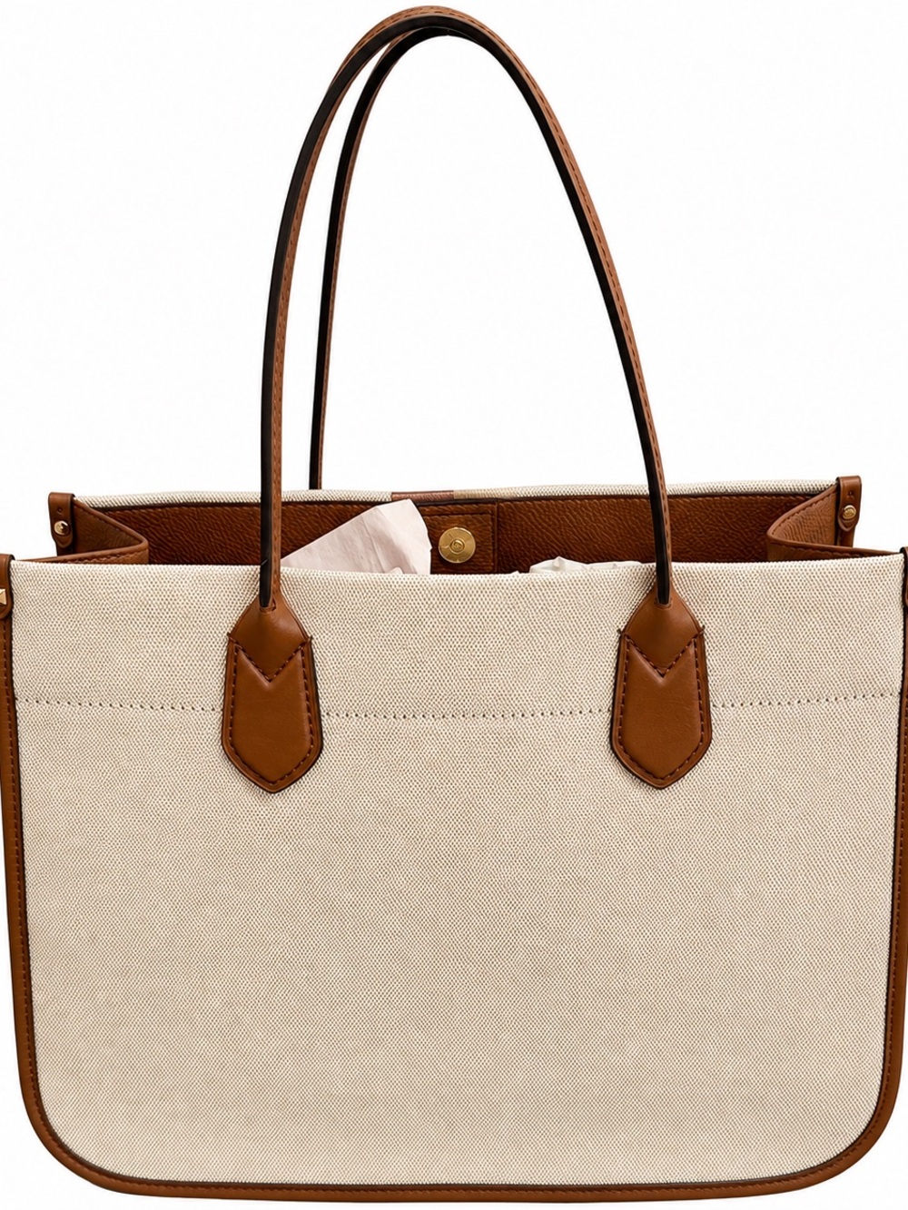 Michael Kors Heidi Large Canvas Tote Bag NWT - Picture 7 of 7